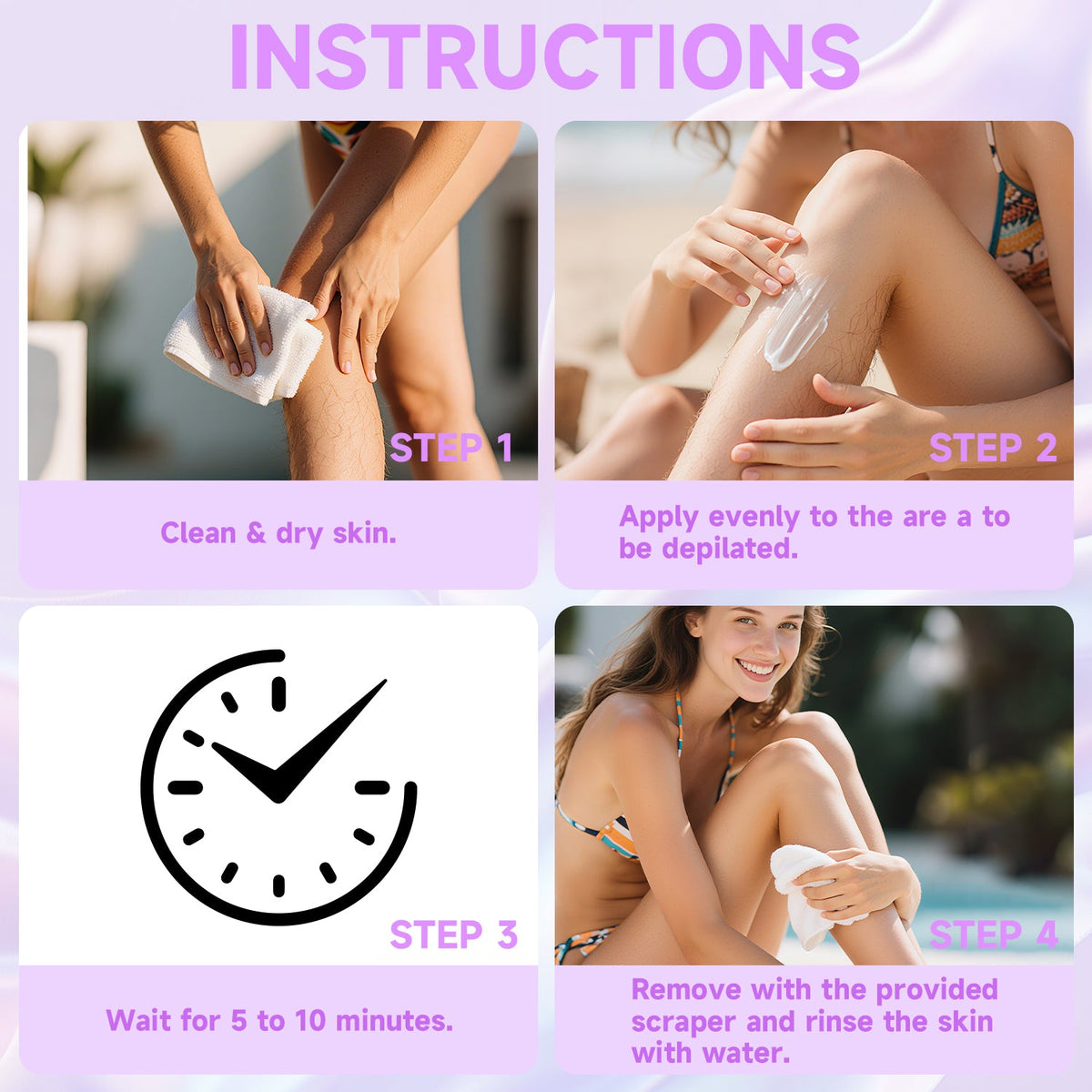 Spray-On Hair Removal Mousse