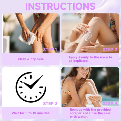Spray-On Hair Removal Mousse
